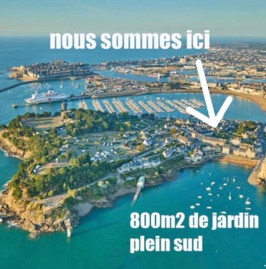 Appartement Moonrise - Plage 50M - Rue Gratuite Saint-Malo Exteriör bild